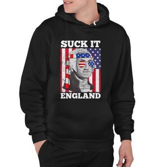 4Th Of July Suck It England Washington In Patriotic Shade Hoodie - Monsterry AU