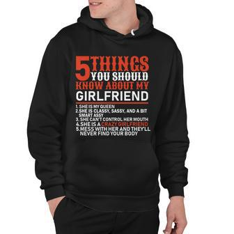 5 Things You Should Know About My Girlfriend V2 Hoodie - Thegiftio UK