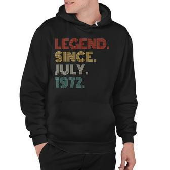 50 Years Old Vintage Legend Since July 1972 50Th Birthday V2 Hoodie - Seseable