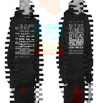 63Rd Birthday 63 Years Of Being Awesome Birthday Gift Hoodie | Mazezy