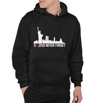 9-11-2001 Never Forget September 11Th Tshirt Hoodie - Monsterry CA