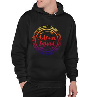 Admin Squad Admin Assistants Office Squad Team Vintage Funny Gift Hoodie - Monsterry AU