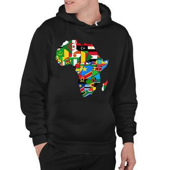 Africa Proud African Country Flags V2 Hoodie - Thegiftio UK
