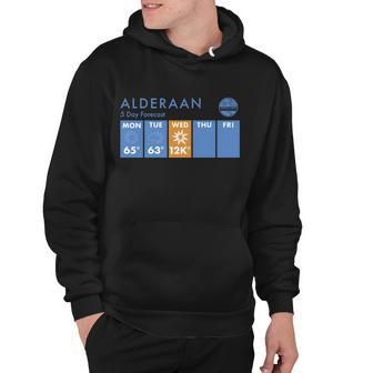 Alderaan 5 Day Forecast Tshirt Hoodie - Monsterry DE