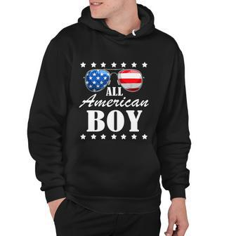All American Boy Us Flag Sunglasses For Matching 4Th Of July Hoodie - Monsterry CA