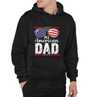 All American Dad Shirt Fourth 4Th Of July Sunglass Hoodie - Monsterry AU