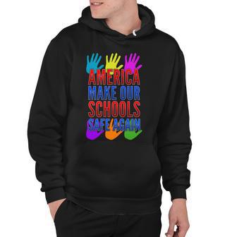 America Make Our Schools Safe Again Tshirt Hoodie - Monsterry DE