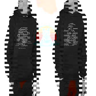 Anime Ramen Cat Retro Japanese Noodles Aesthetic Kawaii Men Hoodie - Thegiftio