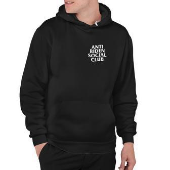 Anti Biden Social Club Tshirt Hoodie - Monsterry DE