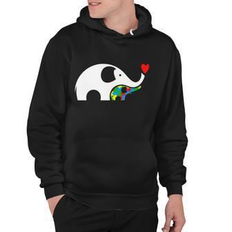 Autism Awareness Mother Baby Elephant Hoodie - Monsterry AU