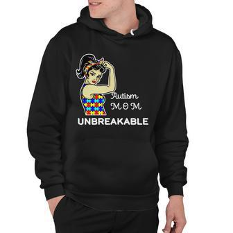Autism Mom Unbreakable Puzzle Pieces Hoodie - Monsterry UK