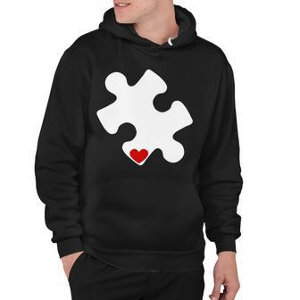 Autism Puzzle Heart Piece Hoodie - Monsterry