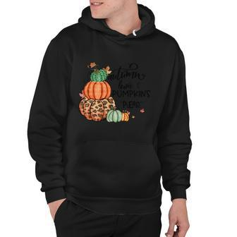 Autumn Leaves Pumpkins Please Thanksgiving Quote Hoodie - Monsterry DE