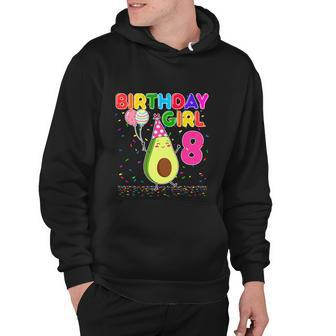 Avocados 8Th Birthday Girl Funny Avocados Hoodie - Monsterry UK