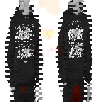 Awesome The Best Kind Of Mom Raises A Nurse Mom Hoodie - Thegiftio UK