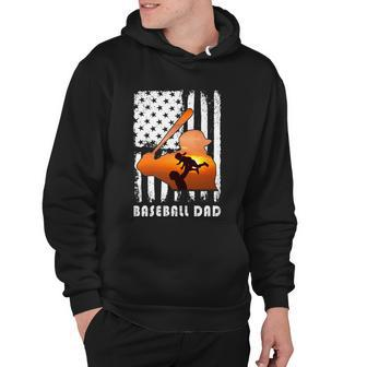 Baseball Dad Father And Kid Family Baseball Lover Hoodie - Monsterry AU