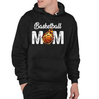 Basketball Mom Mothers Day Love Mom Lover Mothers Hoodie - Thegiftio UK