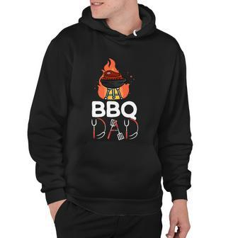 Bbq Dad Daddy Papa Fathers Day Grilling Barbecue Men Hoodie - Thegiftio UK
