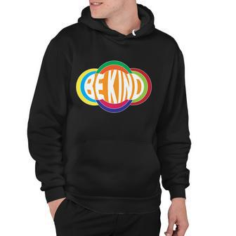 Be Kind 70S Retro Logo Tribute Hoodie - Monsterry