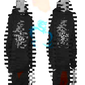 Be Water My Friend Water Dragon Hoodie - Monsterry