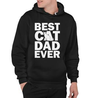 Best Cat Dad Ever V3 Hoodie - Monsterry