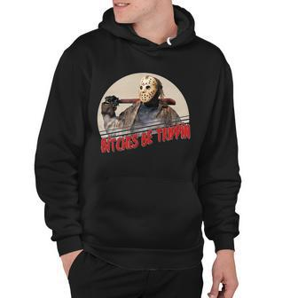 Bitches Be Trippin Horror Movie Fan Hoodie - Monsterry CA