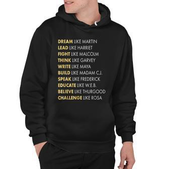 Black History Gifts Dream Like Martin Hoodie - Monsterry