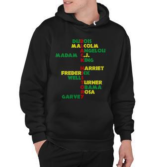 Black History Historic Leaders Proud American Tshirt Hoodie - Monsterry AU