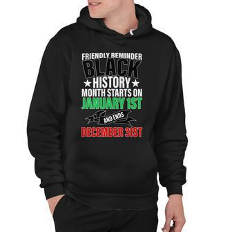 Black History Month All Year Long Hoodie - Monsterry
