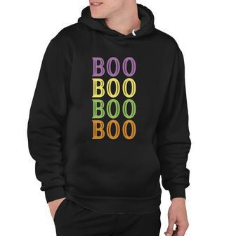 Boo Boo Boo Boo Halloween Quote V5 Hoodie - Monsterry