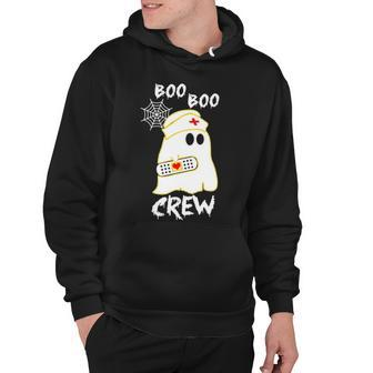 Boo Boo Crew Halloween Ghost Nurse Hoodie - Thegiftio UK