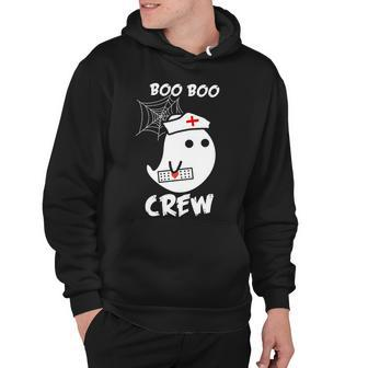 Boo Boo Crew Nurse Ghost Funny Halloween V32 Hoodie - Thegiftio UK