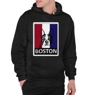 Boston Terrier Portrait Hoodie - Monsterry UK