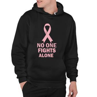 Bougie Hounds No One Fights Alone Gift Hoodie - Monsterry DE