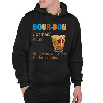 Bourbon Magic Brown Water For Fun People V2 Hoodie - Monsterry UK