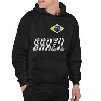 Brazil Soccer Team Jersey Flag Hoodie - Monsterry