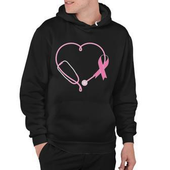 Breast Cancer Awareness Doctor Nurse Stethoscope Hoodie - Monsterry CA