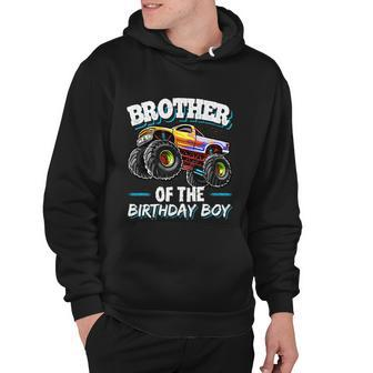 Brother Of The Birthday Boy Monster Truck Birthday Cool Gift Hoodie - Monsterry CA