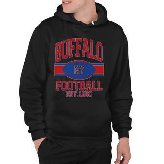 Buffalo New York Football Classic Logo Fan Hoodie - Thegiftio UK