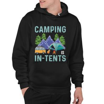 Camping In Tents Hoodie - Monsterry