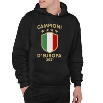 Campioni Deuropa 2021 Italia Italy Soccer Tshirt Hoodie - Monsterry