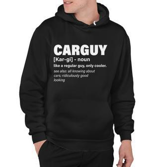 Car Guy Definition Classic Funny Hoodie - Monsterry UK