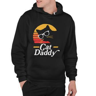 Cat Daddy Vintage Eighties Style Cat Hipster Glasses Retro Tshirt Men Hoodie - Thegiftio UK