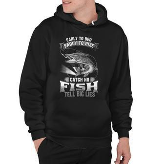 Catch No Fish - Tell Big Lies Hoodie - Seseable