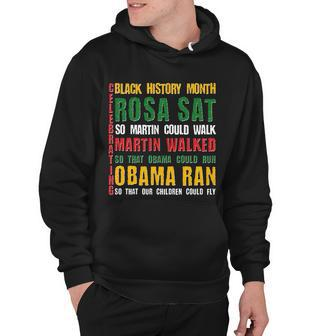 Celebrating Black History Month Rosa Martin Obama Hoodie - Monsterry CA