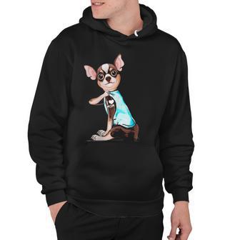 Chihuahua Dog I Love Mom Tattoo Mother S Day Hoodie - Thegiftio UK