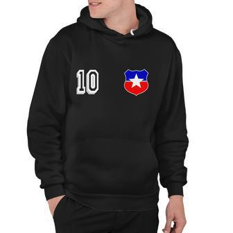Chile Soccer La Roja Jersey Number Hoodie - Monsterry AU
