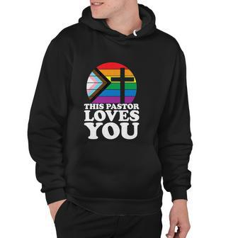 Christian Ally Inclusive Pride Clergy This Pastor Loves You Hoodie - Monsterry AU