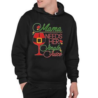 Christmas Mama Needs Her Jingle Juice Wine Tshirt Hoodie - Monsterry