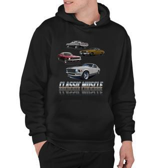 Classic Muscle Classic Sports Cars Tshirt Hoodie - Monsterry UK